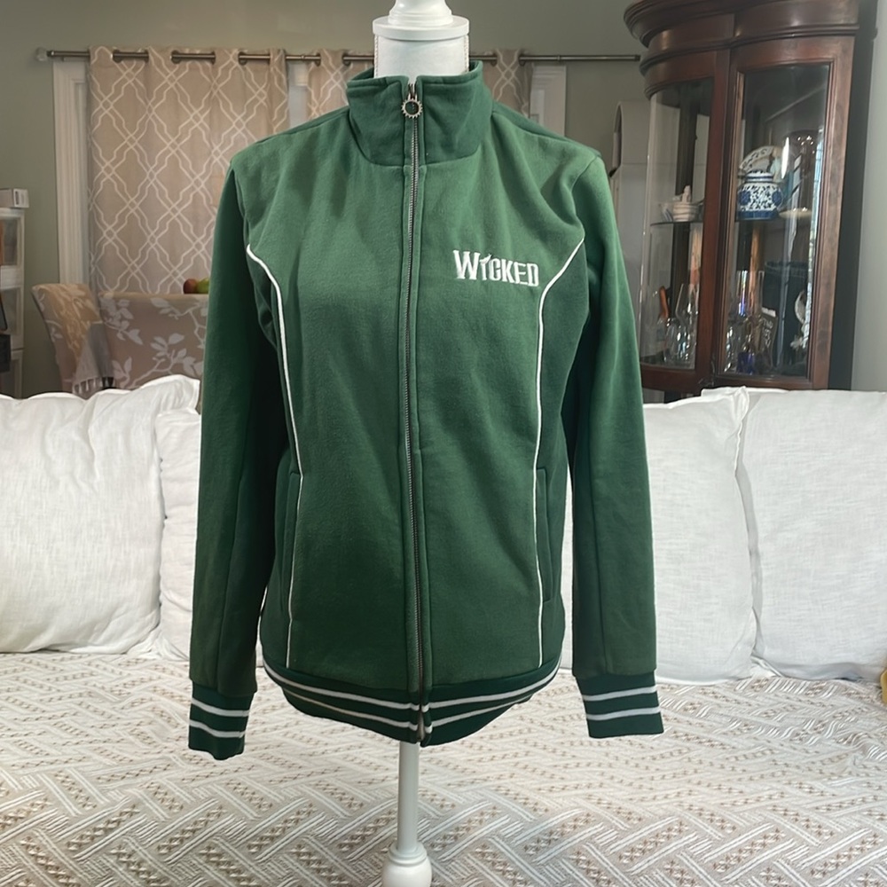Wicked the Musical “Green for Good” Track Jacket – Broadway Merchandise